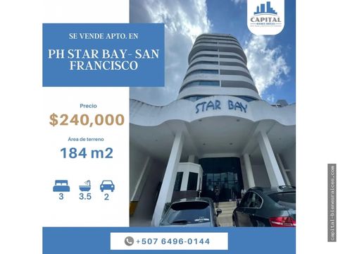 se vende apartamento en ph star bay san francisco