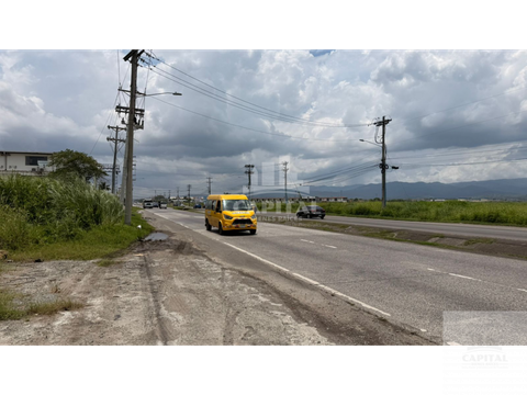 se alquila terreno comercial via paramericana felipillo