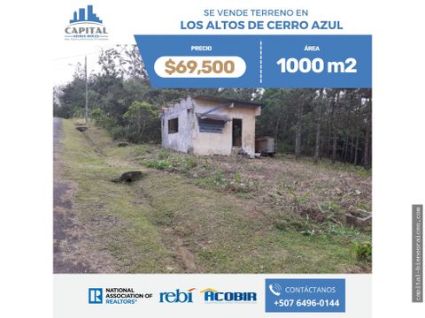 se vende terreno en los altos de cerro azul torreon