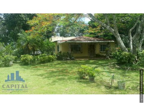 se vende finca en chorrera