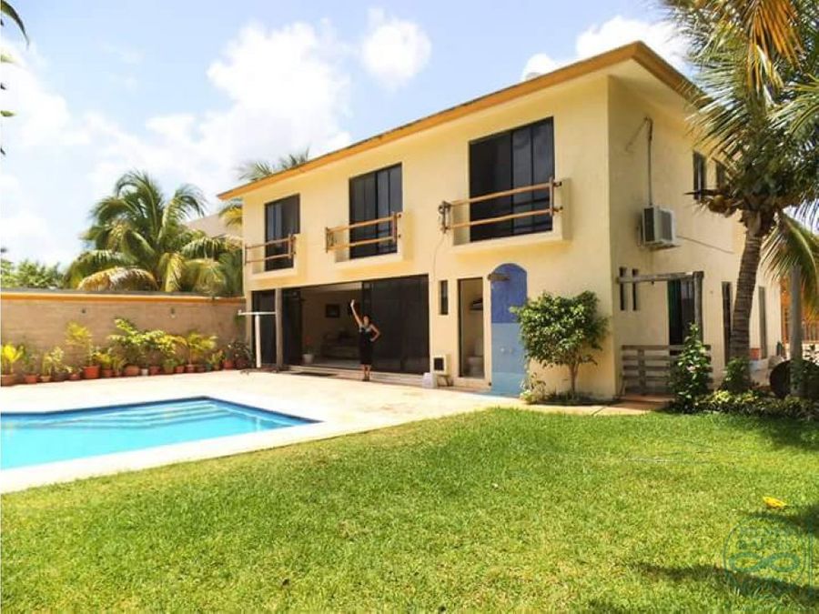 preciosa casa exclusiva en cancun