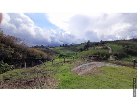 venta de lote en marinilla vereda chocho via a el penol