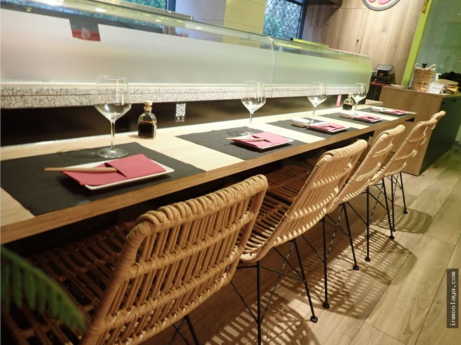 traspaso restaurant especialidad sushi en plaza nova en terrassa