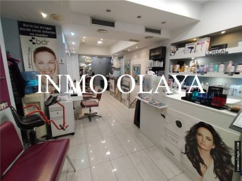 venta local con licencia de peluqueria y estetica junto a placa tetuan