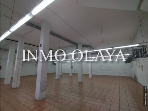 venta local 398 m2 con vado y opcion salida de humos en esplugues