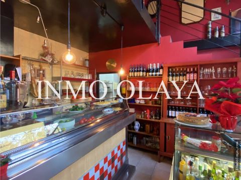 venta de restaurante c2 mixto con terraza en la rambla de raval