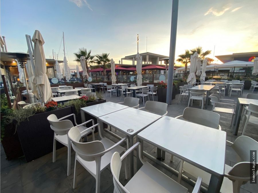 traspaso restaurante con terraza en el puerto de premia