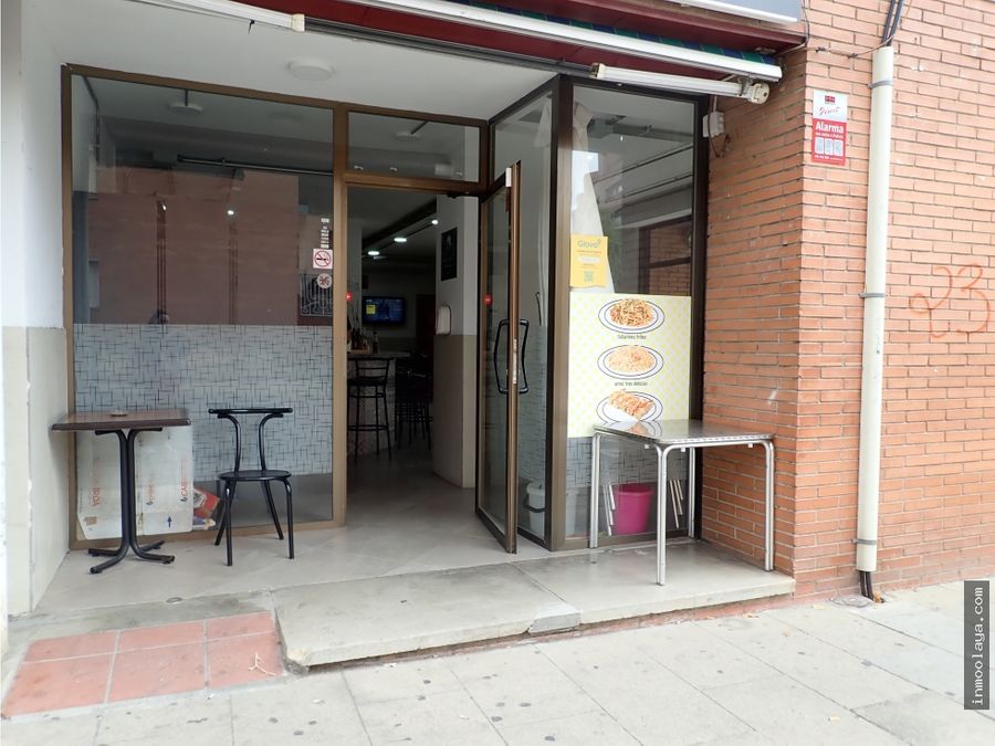 traspaso bar cafeteria con terraza y licencia c2 en sabadell nord