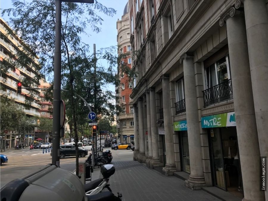venta de local comercial en rentabilidad eixample dreta en barcelona