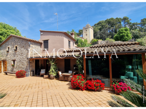 venta casa de lujo en santa susanna finca 4300 m