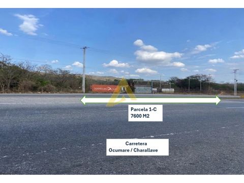 terreno comercial de 7600 m2 carretera ocumare charallave