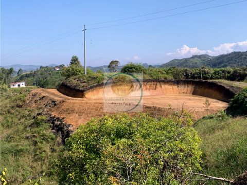 se vende lote campestre en san vicente espectacular