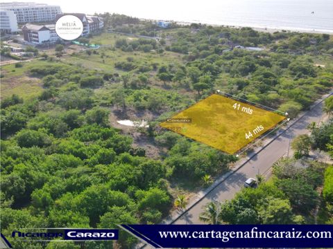 venta lote de terreno cerca al mar caribe manzanillo del mar cartagena