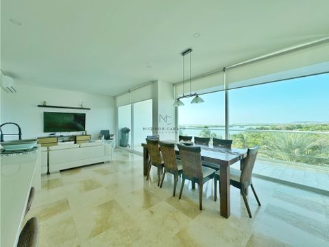 venta apartamento 3 alcobas karibana beach golf cartagena