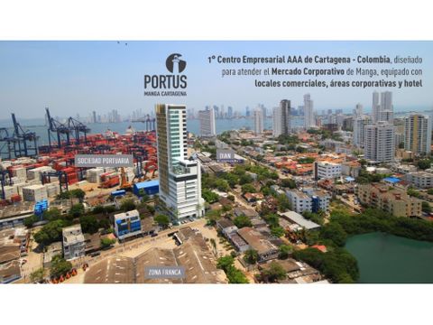 portus centro empresarial en manga cartagena