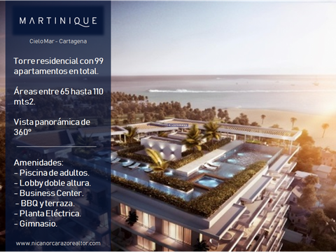 proyecto edificio martinique cartagena de indias