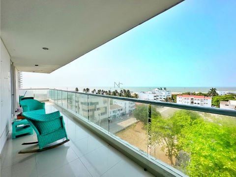 venta de apartamento de 3 alcobas vista al mar edificio tramontana