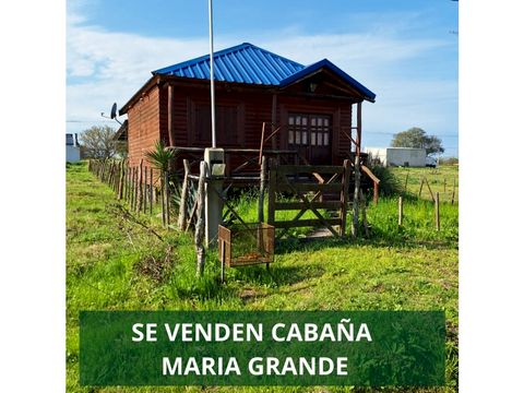 se vende cabana en maria grande calle belgrano
