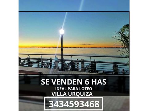 se venden 6 has ideal para loteo en villa urquiza
