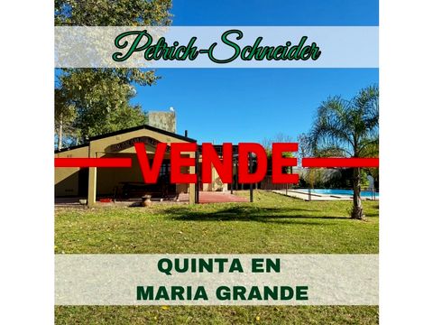 se vende quinta en maria grande