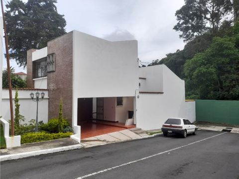 casa en renta condominio la suiza zona 10