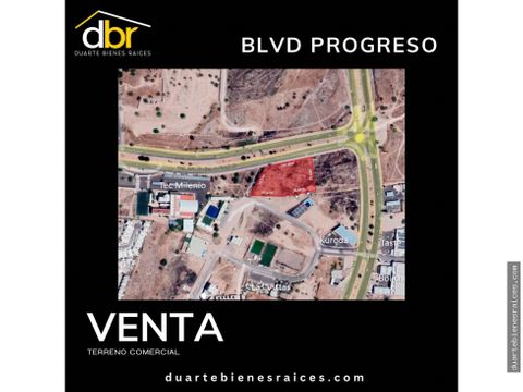 venta terreno blvd progreso