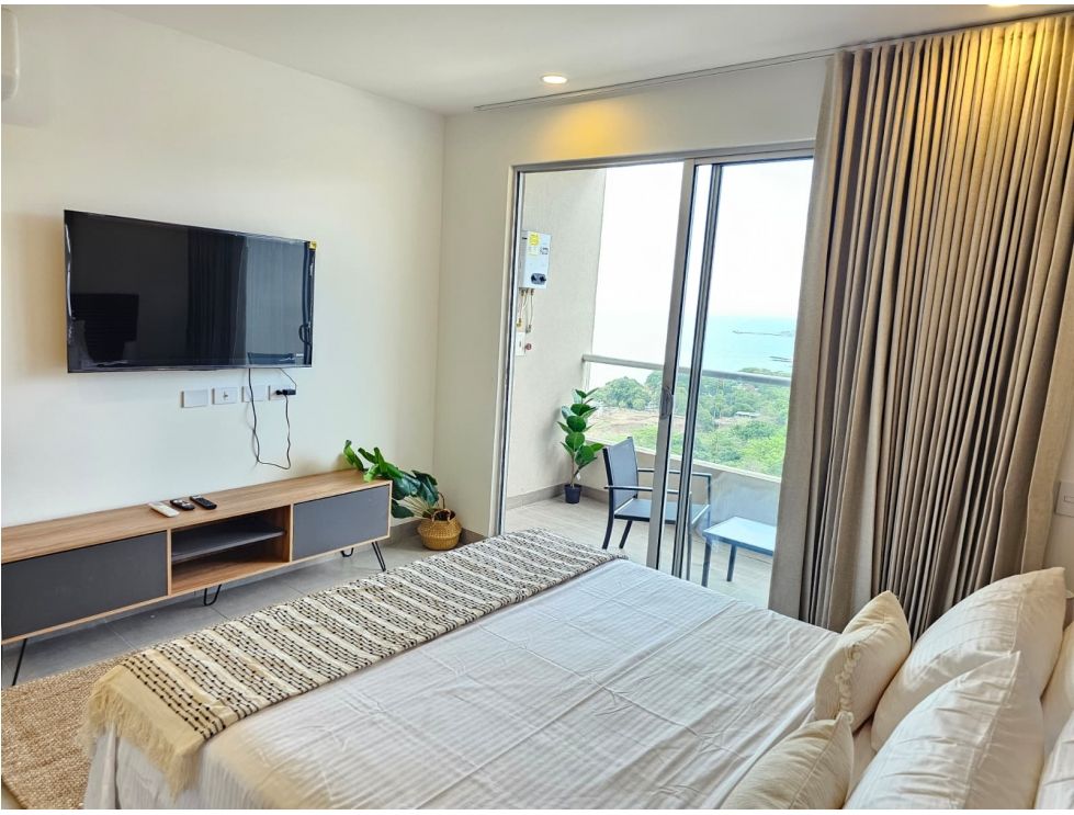 Renta apartamento amoblado Piscinas+Playa 4