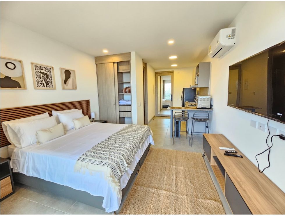 Renta apartamento amoblado Piscinas+Playa 5