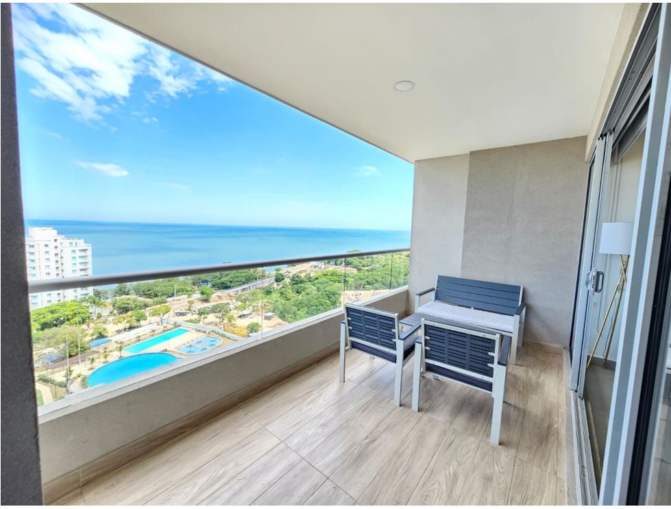 Renta apartamento familiar amoblado en Santa Marta