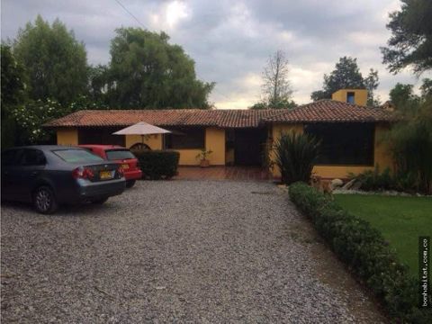 casa campestre en venta chia