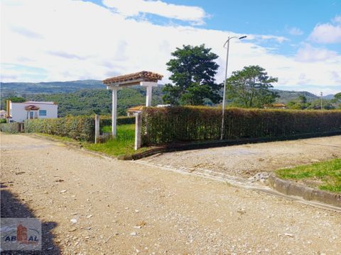 se vende lote condominio campestre mirador de la rivera