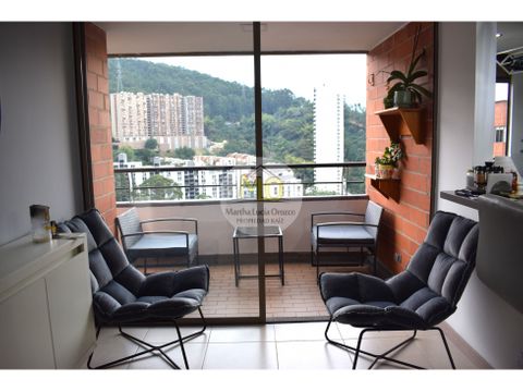 venta apartamento en el poblado loma del indio 64 mts