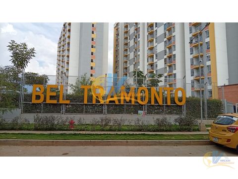 se vende hermoso apartamento en bel tramonto giron