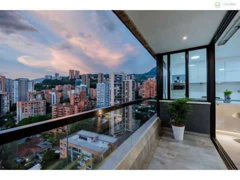 alquiler de apartamento amoblado de lujo en provenza medellin