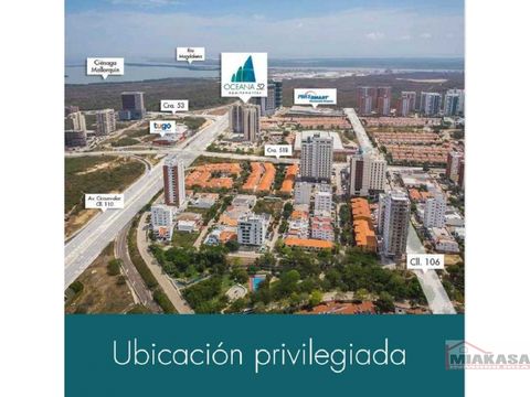 alquiler apto dos alcobas y amoblado en la castellana barranquilla