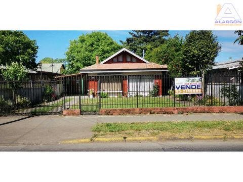 casa con amplio terreno a pasos de rodoviario temuco