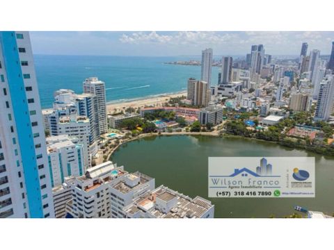 apartamento amoblado en venta bocagrande cartagena