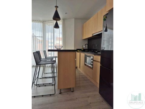 apartamento arriendo amoblado 2 alcobas 65m2 santa barbara occ