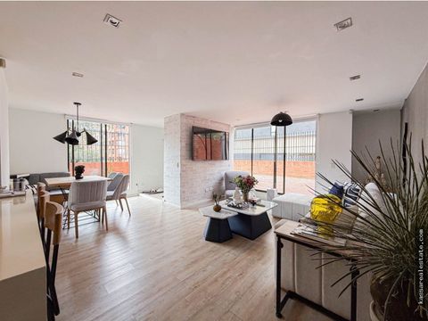 apartamento con terraza para venta en chico norte