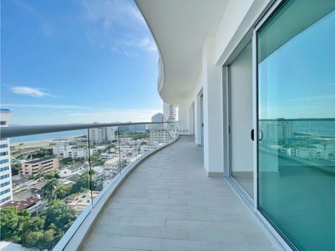 venta apartamento en edificio acuarela vista a bocagrande cartagena