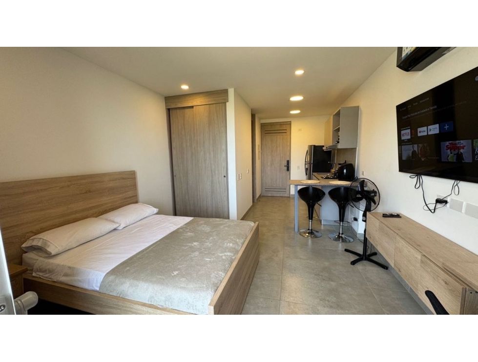 Apartamento en renta amoblado Piscinas+Playa