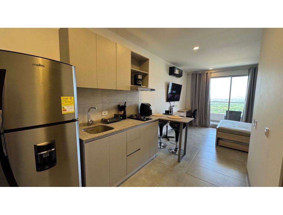 Apartamento en renta amoblado Piscinas+Playa 5