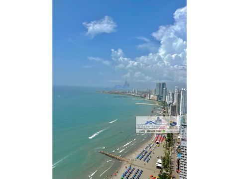 apartamento en venta bocagrande vista al mar cartagena