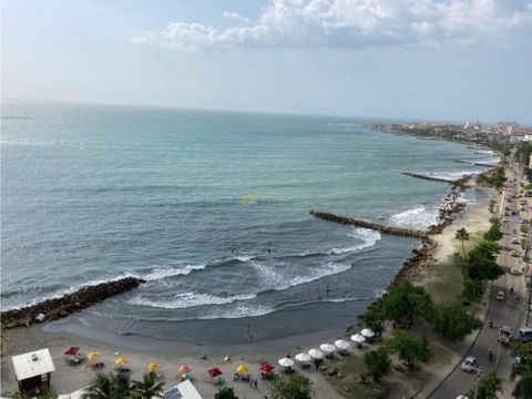 apartamento en venta bocagrande frente al mar