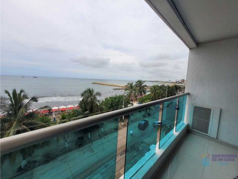 apartamento en venta bocagrande frente al mar uso residencial