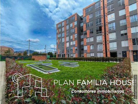 apartamento en venta conjunto residencial country paradise en chia