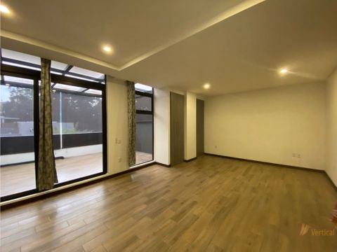 apartamento tipo estudio con amplia terraza en venta o2 km 141 caes