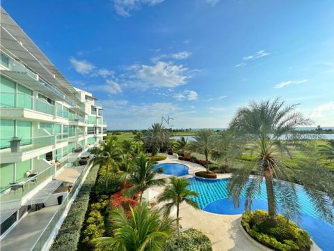 apartamento 2 alcobas en venta karibana beach golf cartagena de indias