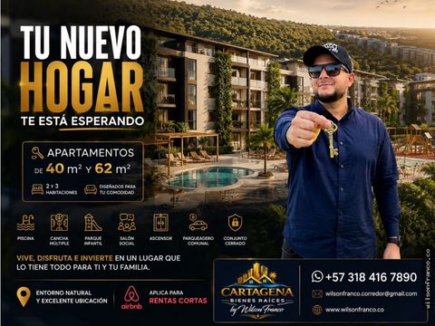 apartamentos en venta zona norte cerca baia kristal cartagena