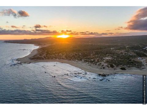 beach front lot in east cape south los cabos